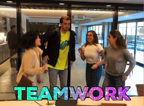 High Five Team Work GIF - Find & Share on GIPHY