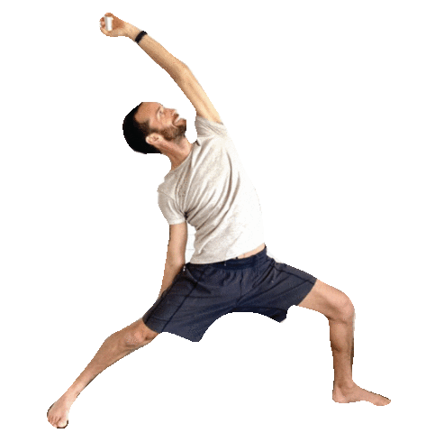 Yoga Sticker by Yovanka Loria