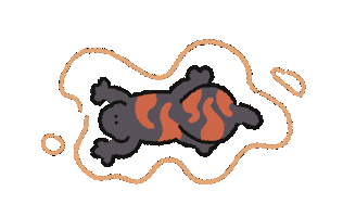 Halloween Gecko Sticker