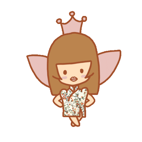 Girl Standing Sticker