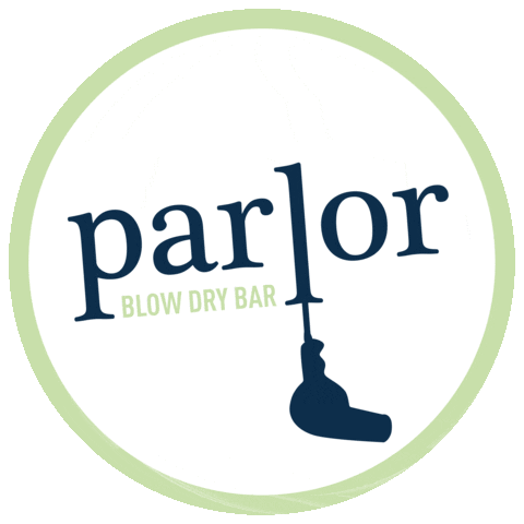 Parlor Blow Dry Bar Sticker