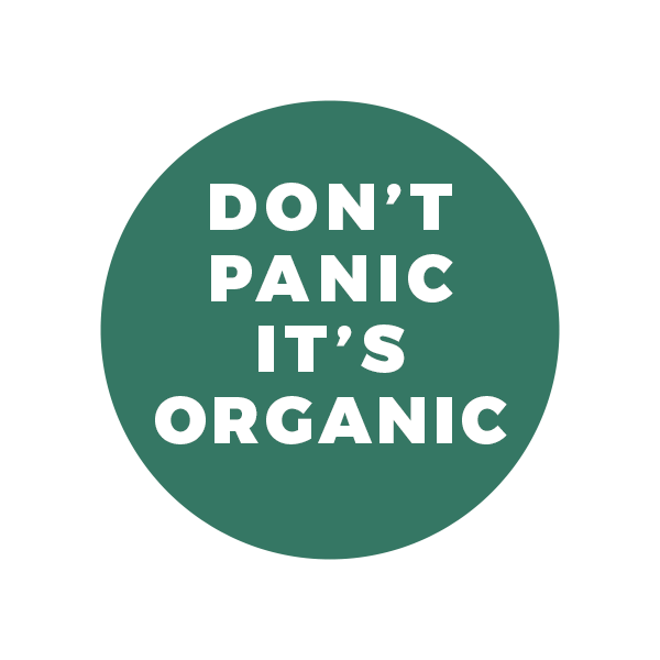 Dont Panic Its Organic Sticker by Organically Becca for iOS & Android GIPHY
