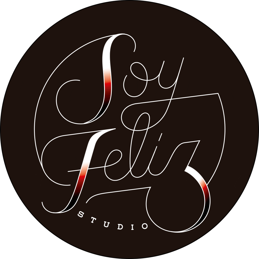 Soy Feliz Studio Sticker