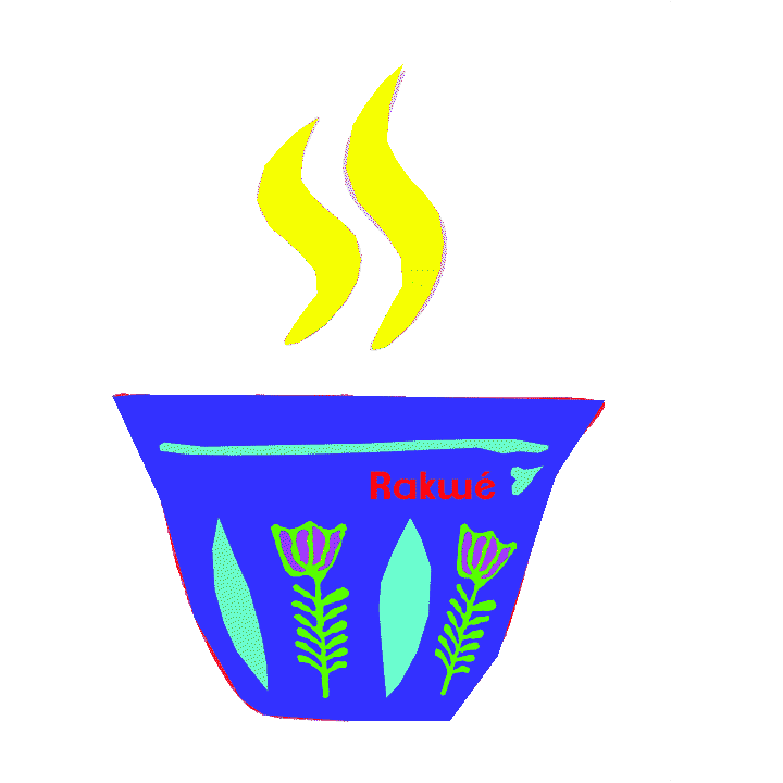 France Cafe Sticker by RAKWÉ