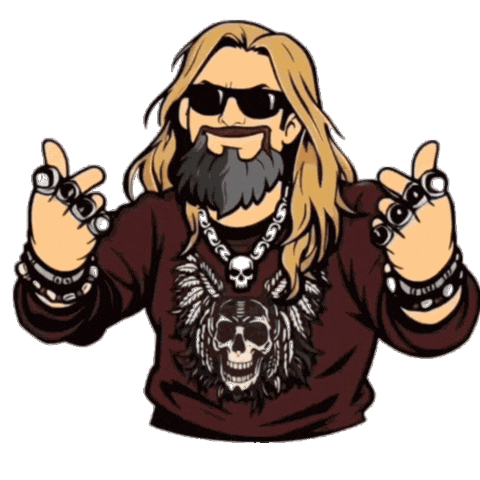 Sticker by Brimstone (The Grindhouse Radio, Hound Comics)