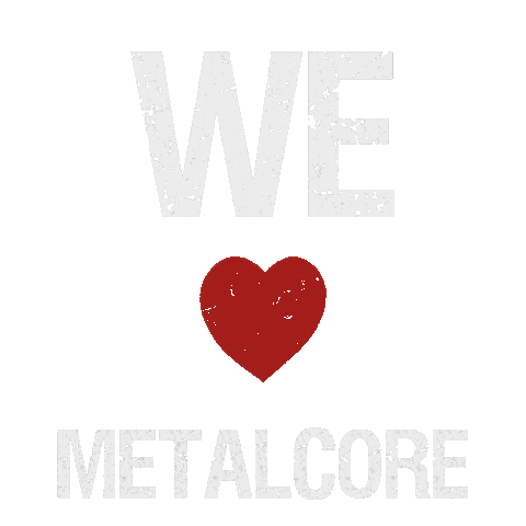 Heavy Metal Love Sticker by Maelføy