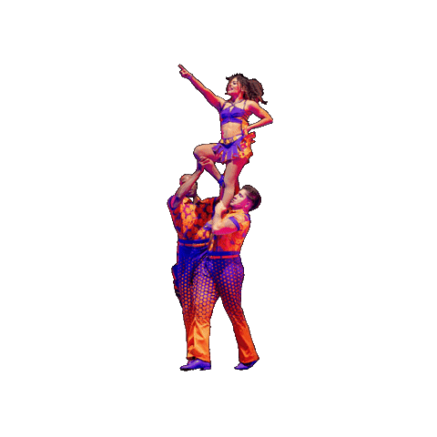 Dance Fire Sticker by Ringling Bros. and Barnum & Bailey