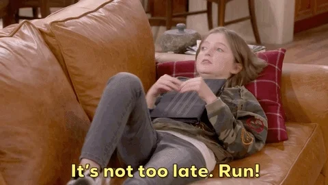 Go Away Reaction GIF by CBS