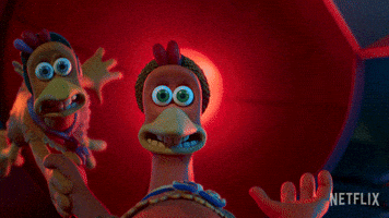 Chicken Run Goodbye GIF by NETFLIX Chicken Run Goodbye GIF by NETFLIX