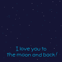 Love-you-to-the-moon GIFs - Get the best GIF on GIPHY