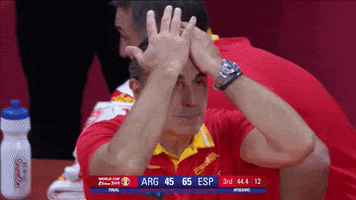 Shock Disbelief GIF by FIBA