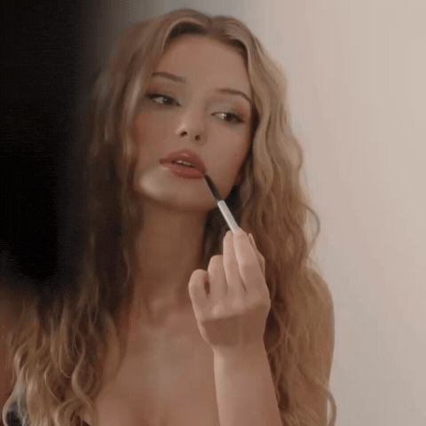 Model Doing Make Up GIF
