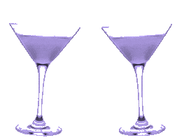 Cheers Drinks Sticker by Lav'a Belle