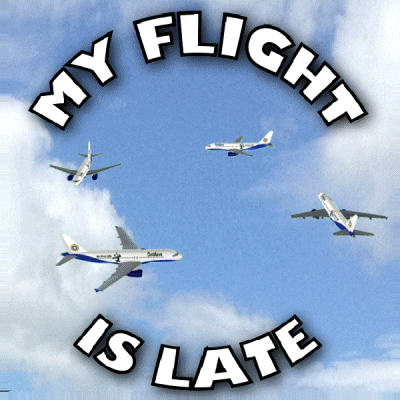 Jets Delayed Flight GIF