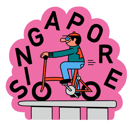 BromptonBicycle bike cycling singapore brompton GIF