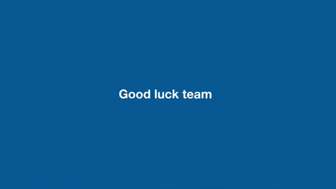 Good Luck Team GIFs - Get the best GIF on GIPHY