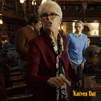 Jamie Lee Curtis Movie GIF by Knives Out