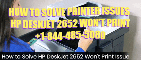 Hp Deskjet 2652 Wont Print GIF