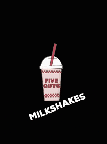 FiveGuys_ES shake guys five milkshake GIF