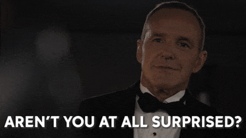 Surprised Clark Gregg GIF by ABC Network