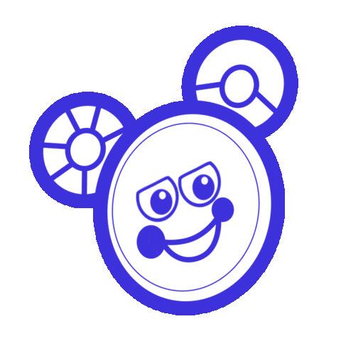 Mickey Mouse Techno Sticker by Walt Disney Records