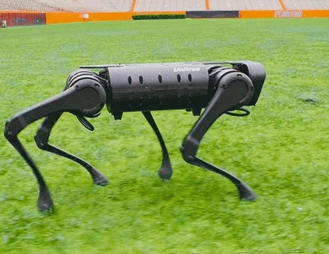 Football Field Robot GIF
