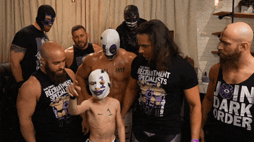 Negative One GIF by ALL ELITE WRESTLING
