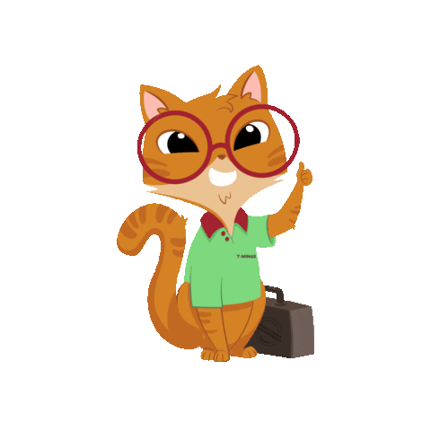 T-cat Oficial Sticker