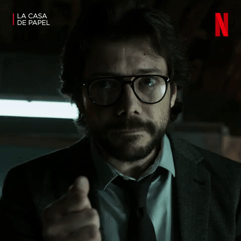 La Casa De Papel Netflix GIF
