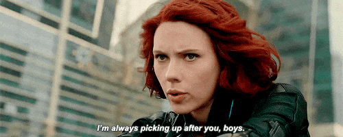 Black Widow Avengers GIF - Find & Share on GIPHY