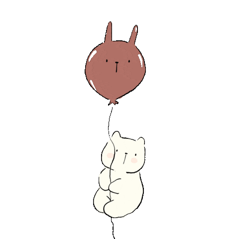 Balloon Im Out Sticker by thaomy
