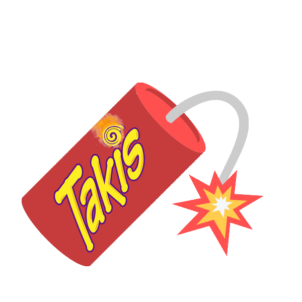 Explosion Burning Sticker by Takis Canada for iOS & Android GIPHY