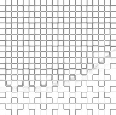 michaelpaulukonis glitch black and white grid checkerboard GIF