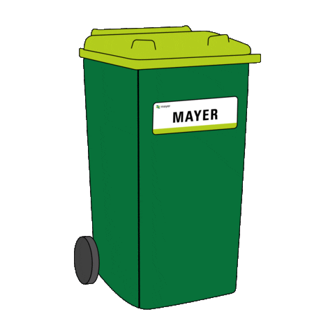 Mayer Recycling Sticker