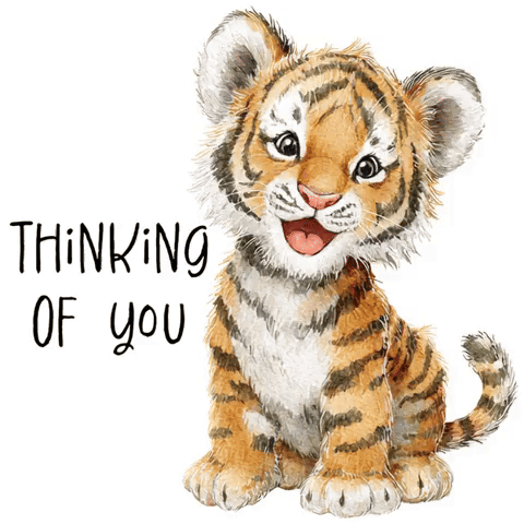 Thinking Of You Friendship GIF