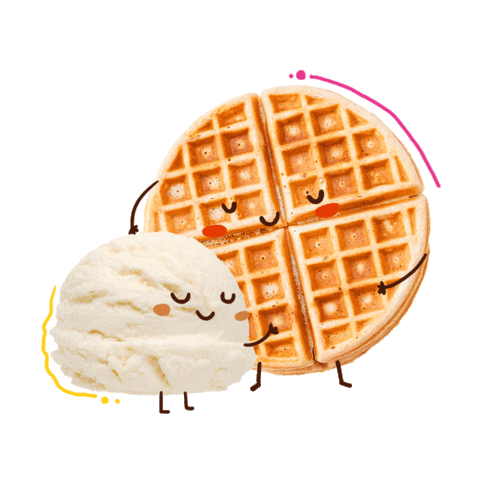 Breakfast Icecream Sticker by Amore Mío Café