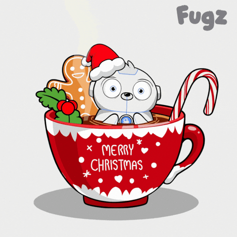 Good Morning Christmas GIF by Fugz Official