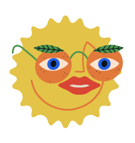 Sun Sticker