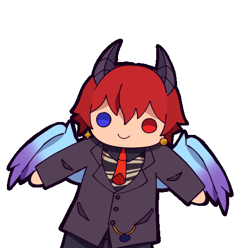 Happy Angel Sticker