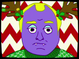 Merry Christmas Wtf GIF by d00dbuffet