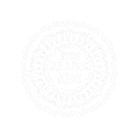 Stop Killing Kids Sticker by Casa Blue