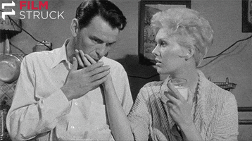 black and white kiss GIF by FilmStruck