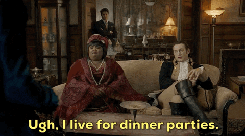 Hosting Dinner Party GIF by CBS - Find & Share on GIPHY