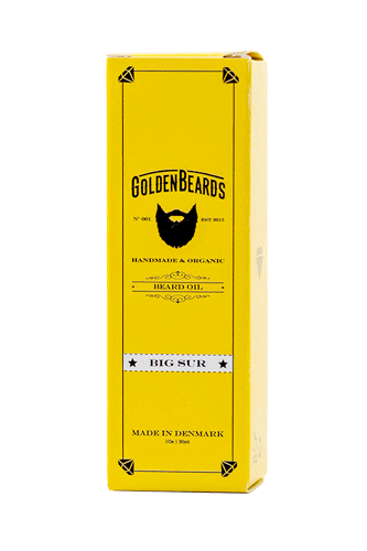 Big Sur Beard Oil Sticker by Golden Beards