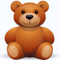 Teddy Bear Hug GIF