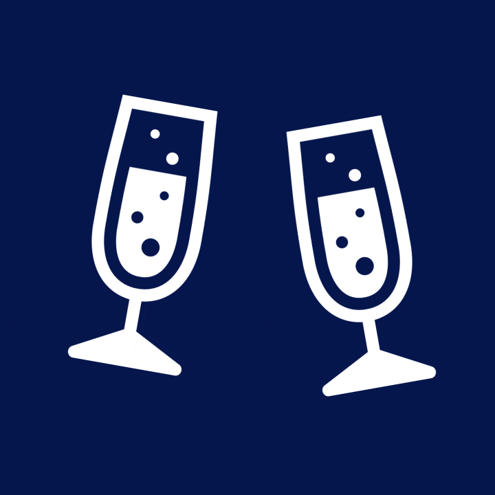 Celebrate Happy New Year GIF by Lufthansa Group Communications