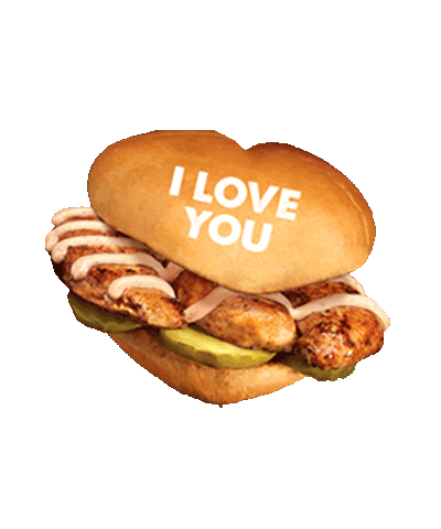 I Love You Heart Sticker by Huey Magoo's