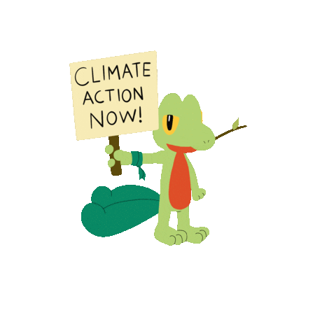Climate Change Pokemon Sticker
