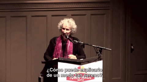 Margaret Atwood GIFs - Get the best GIF on GIPHY