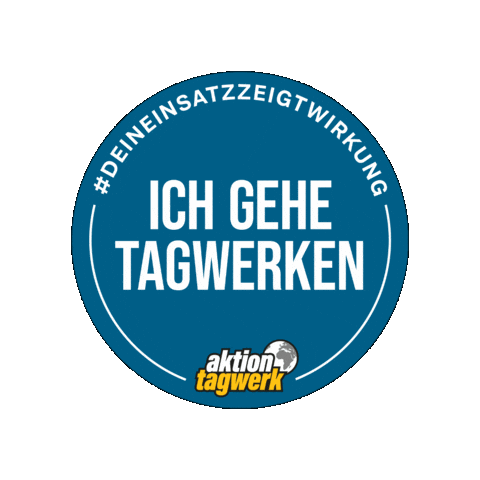 Sticker by Aktion Tagwerk